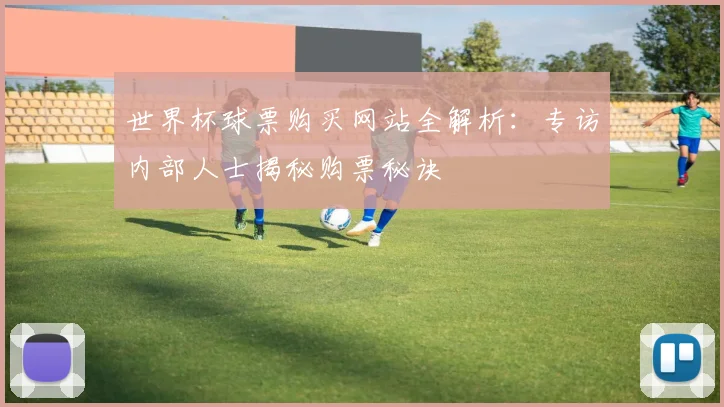 世界杯球票购买网站全解析：专访内部人士揭秘购票秘诀